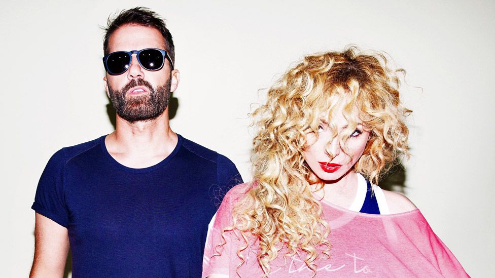 Jules De Martino and Katie White of The Ting Tings